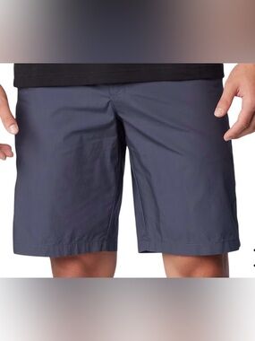 Columbia Men's Flat Front Shorts - Slate Blue